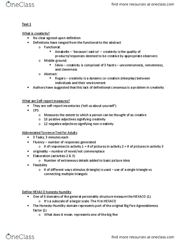 PSYC 3550 Lecture Notes - Lecture 1: Byronic Hero, Hypomania, Bipolar Disorder thumbnail