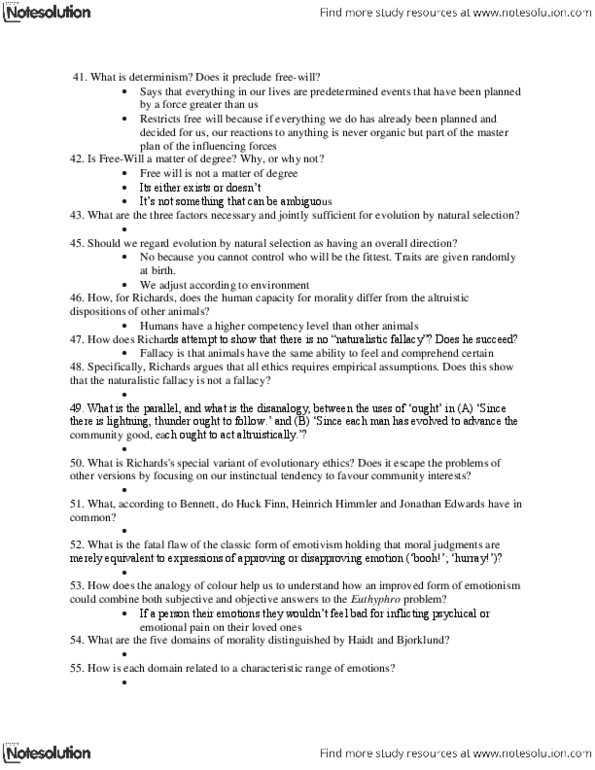 PHLA11H3 Lecture Notes - Zygote, Fetus, Epicurus thumbnail