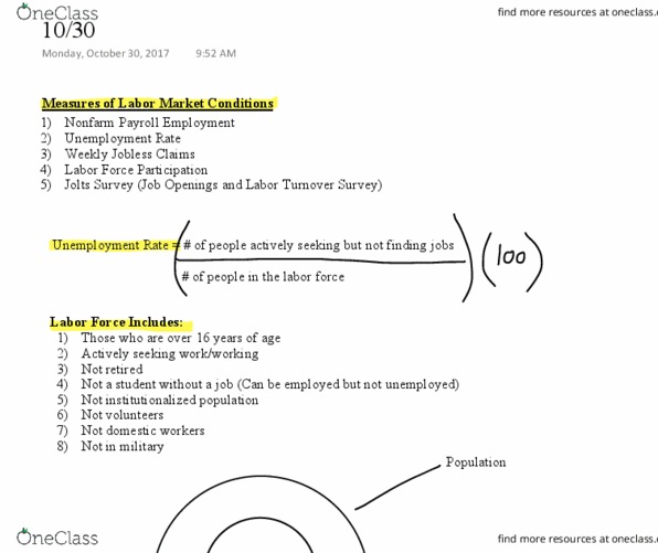 ECON 162 Lecture Notes - Lecture 25: Underemployment, Business Cycle thumbnail