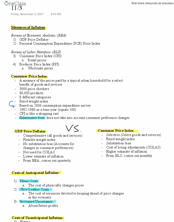 ECON 162 Lecture Notes - Lecture 27: Producer Price Index thumbnail