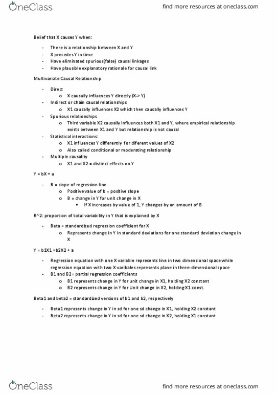 SOCI 328 Lecture Notes - Lecture 17: Linear Regression, Empirical Relationship, Standard Deviation thumbnail