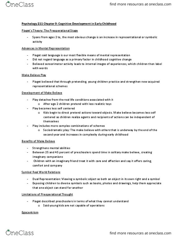 PSYCH211 Chapter Notes - Chapter 9: Prototype Theory, Piggy Bank, Dual Representation thumbnail