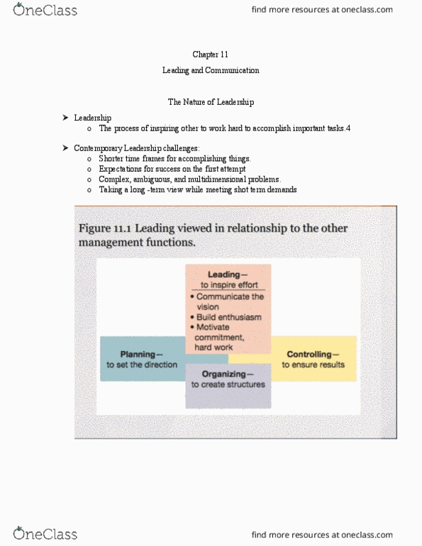 GMS 200 Lecture Notes - Lecture 2: Servant Leadership thumbnail