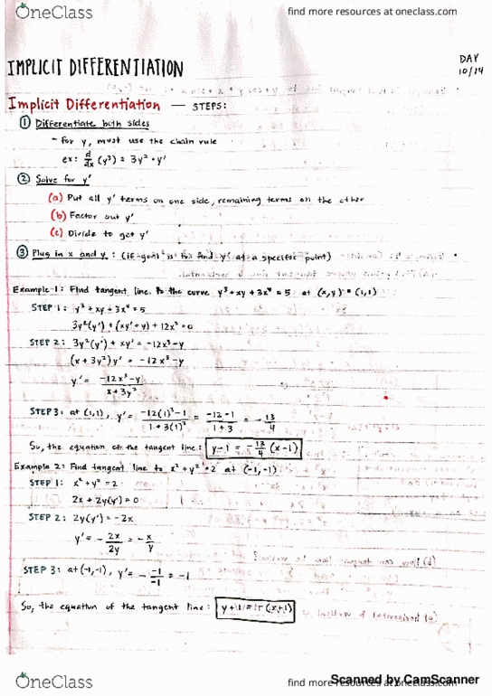 MGMT 1A Lecture 14: Lec 14 - Implicit Differentiation thumbnail