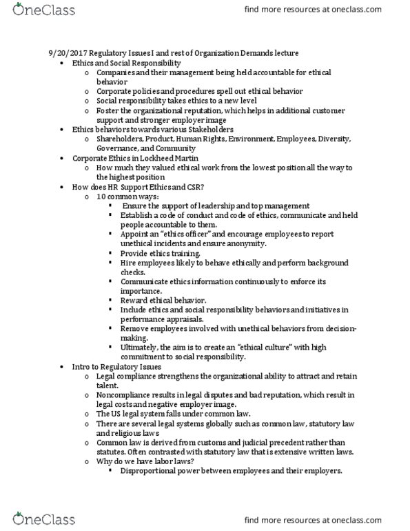 37:533:301 Lecture Notes - Lecture 5: Office Of Federal Contract Compliance Programs thumbnail