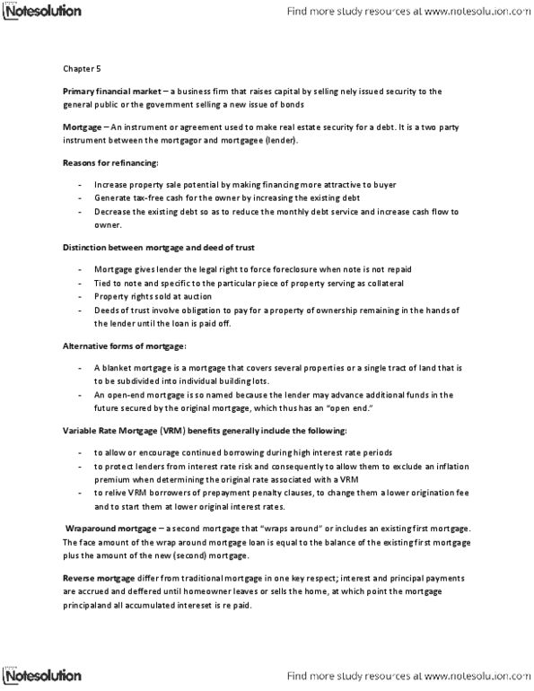 ADMS 3810 Chapter Notes - Chapter Final: Opportunity Cost, Land Registration, Debt Service Ratio thumbnail