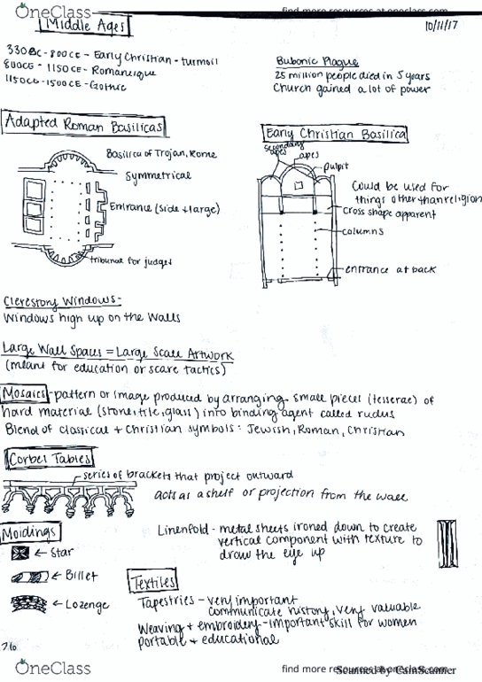 FCID 210 Lecture 8: Middle Ages thumbnail