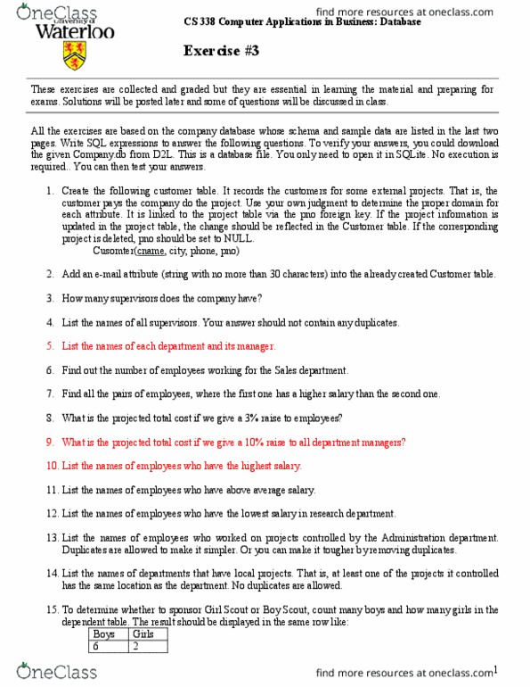 CS338 Lecture Notes - Lecture 1: Sqlite, Foreign Key thumbnail