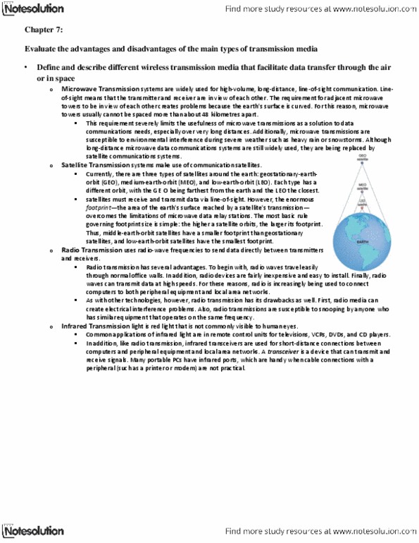 ADMS 2511 Lecture Notes - Wireless Sensor Network, Wireless Access Point, Wireless Application Protocol thumbnail