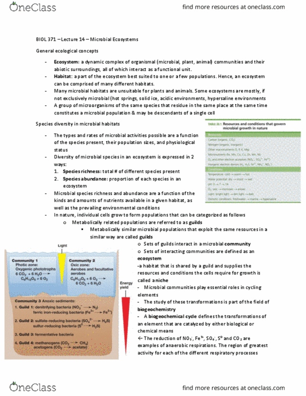 BIOL 371 Lecture 14: BIOL 371 - lecture 14 thumbnail