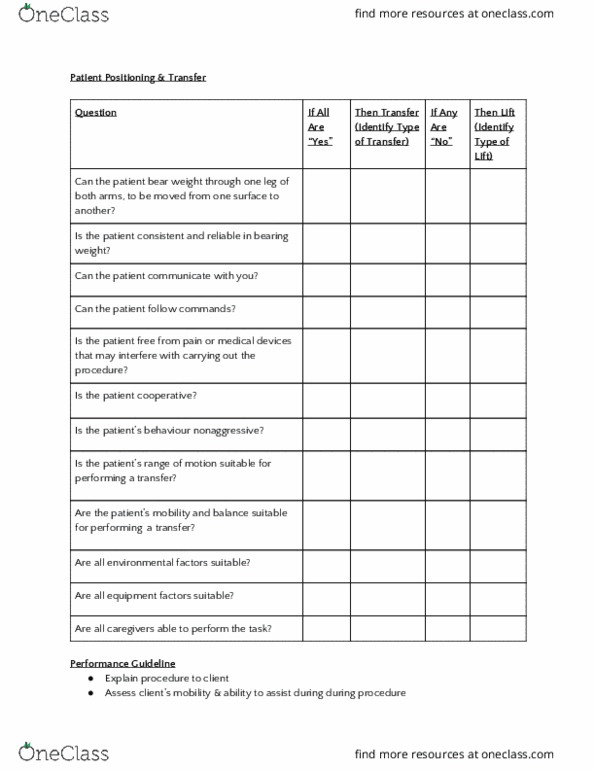 NURSING 1I02 Lecture Notes - Lecture 8: Personal Protective Equipment, Urinary Urgency, Supine Position thumbnail