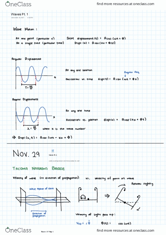 PHYS 157 Lecture 7: Waves and Sound thumbnail