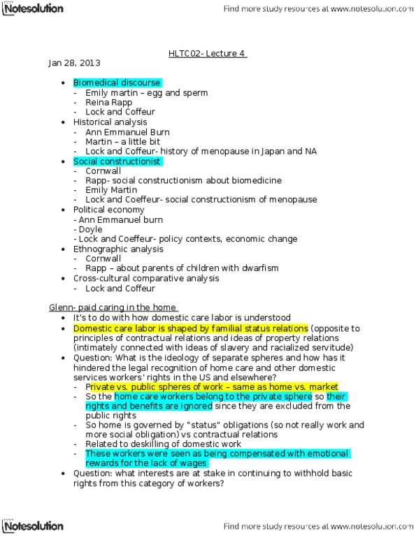 TRN125Y1 Lecture 4: HLTC02 Lecture 4- Jan 28.doc thumbnail