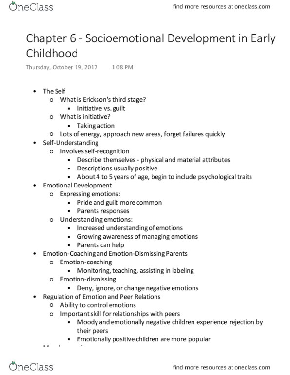 PSYC 210 Lecture Notes - Lecture 8: Moral Reasoning, Child Neglect, Psychological Abuse thumbnail