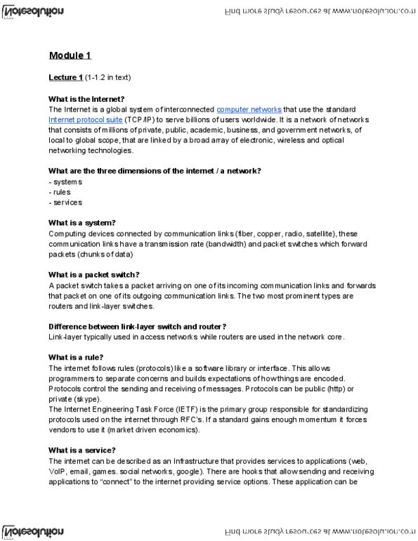 CS456 Lecture Notes - Internet Protocol Suite thumbnail