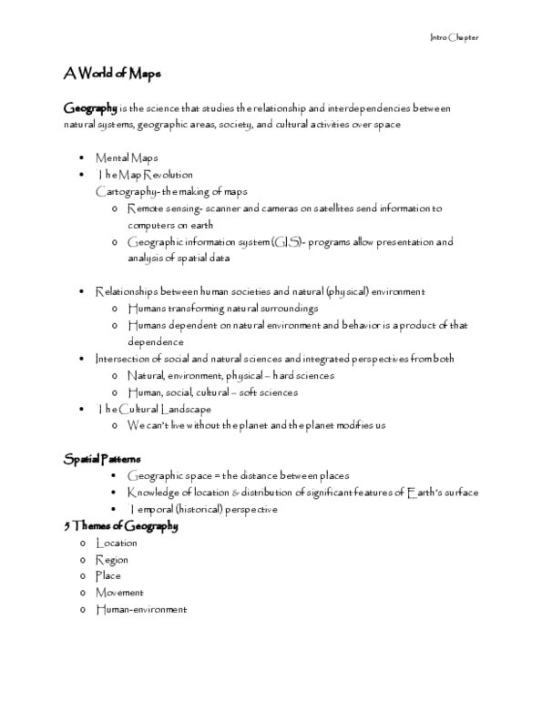 GEOG 102 Lecture 1: geog intro chapter thumbnail