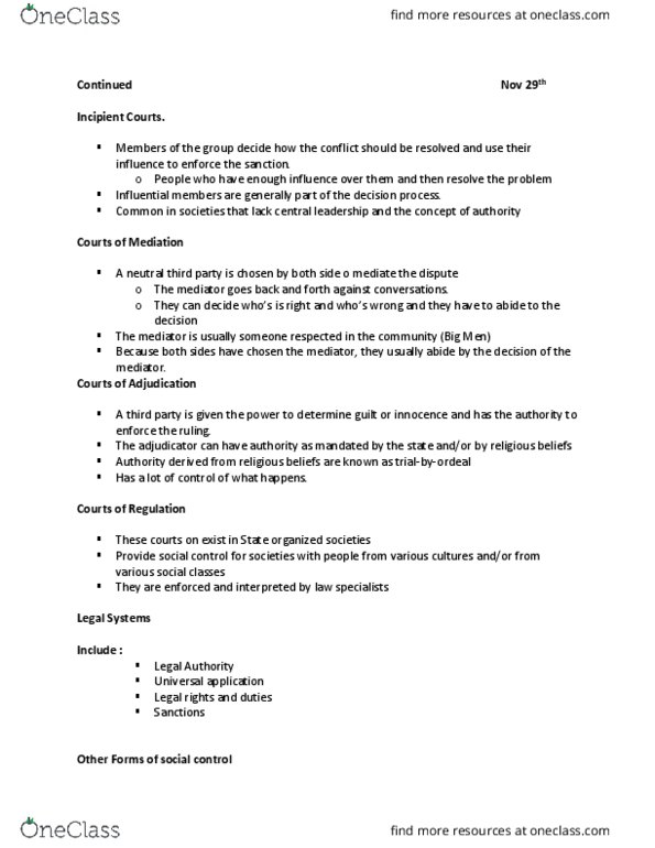 ANTHR101 Lecture Notes - Lecture 33: Universal Binary, Emic And Etic thumbnail