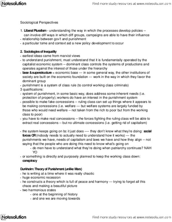 WDW101Y1 Lecture Notes - Lecture 4: Mechanical And Organic Solidarity, Sodium Hydride, Social Forces thumbnail