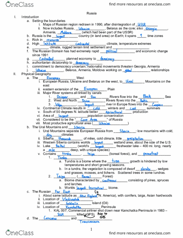 ISS 315 Lecture 9: Week 9 - Russia thumbnail