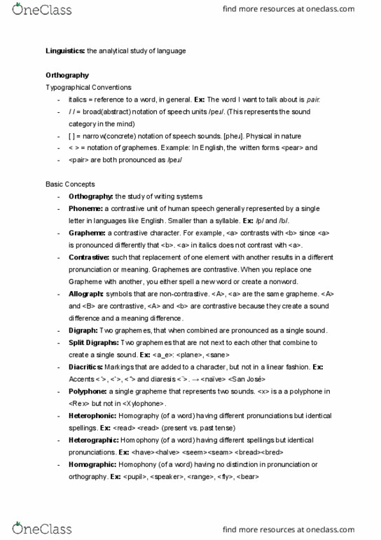 COGS 200 Lecture Notes - Lecture 2: Inherent Vowel, Syllabary, Grapheme thumbnail