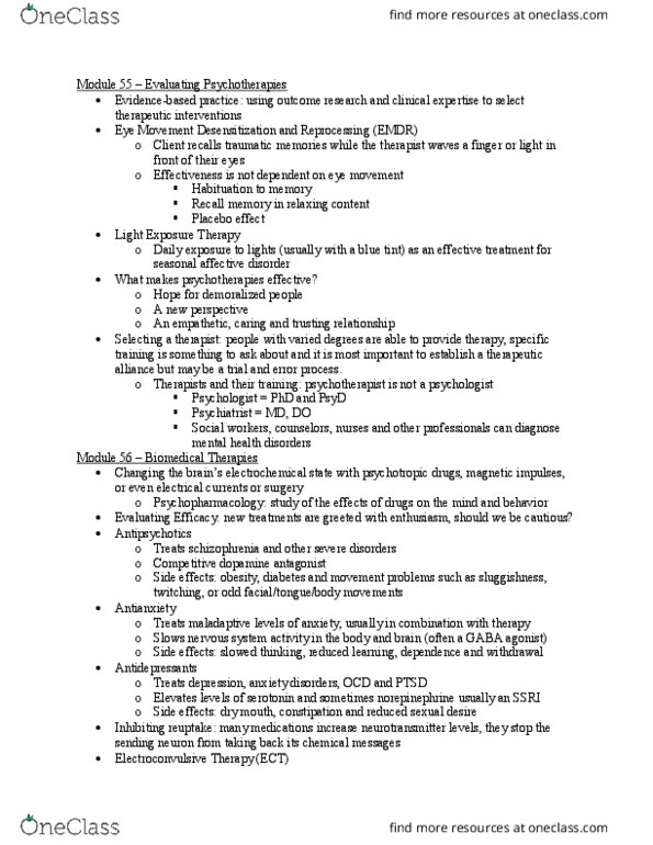 PSY 111 Lecture Notes - Lecture 21: Sleep Deprivation, Aerobic Exercise, Transcranial Magnetic Stimulation thumbnail