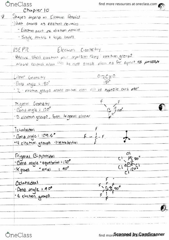 CHM 2045C Lecture 32: CHM 2045C Chapter 10 Lecture 32-34 thumbnail