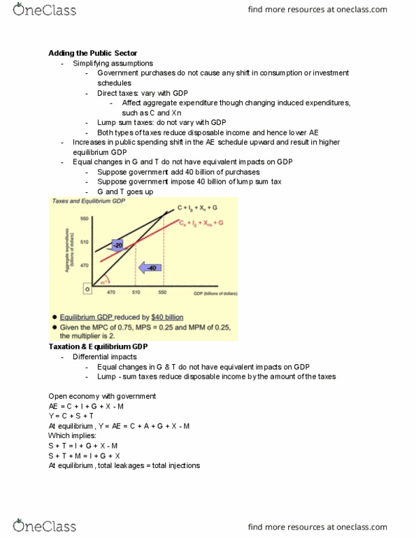 ECN 204 Lecture Notes - Lecture 8: Potential Output, Deflation, Real Interest Rate thumbnail