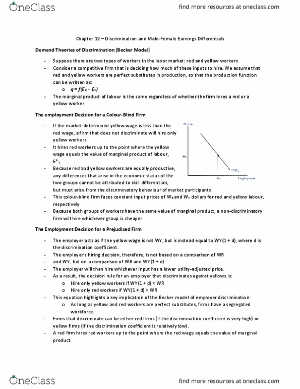 EC306 Lecture Notes - Lecture 11: Xm Satellite Radio, Jumpstart Our Business Startups Act, Occupational Segregation thumbnail