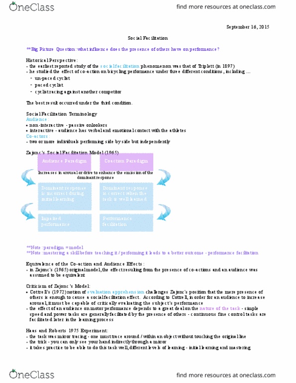 Kinesiology 1070A/B Lecture Notes - Lecture 2: Foxtel, Wearable Technology thumbnail