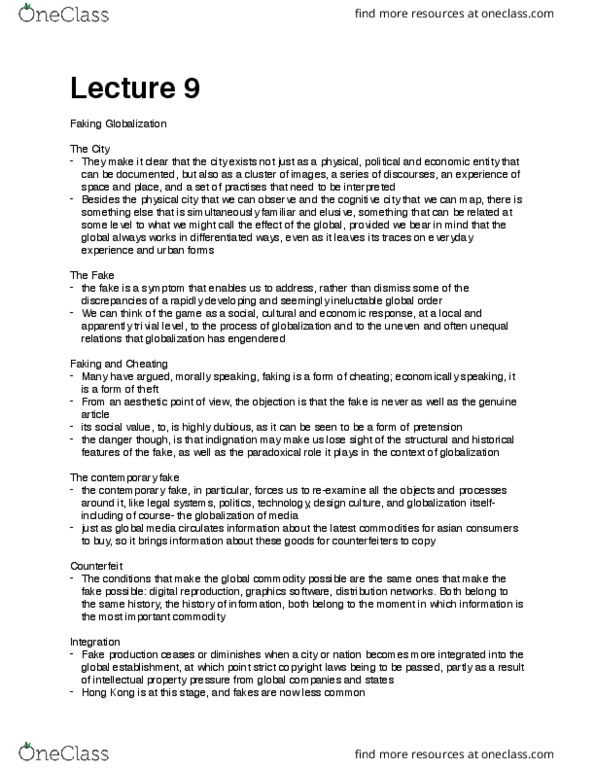 CS351 Lecture Notes - Lecture 9: Countervalue, Graphics Software thumbnail