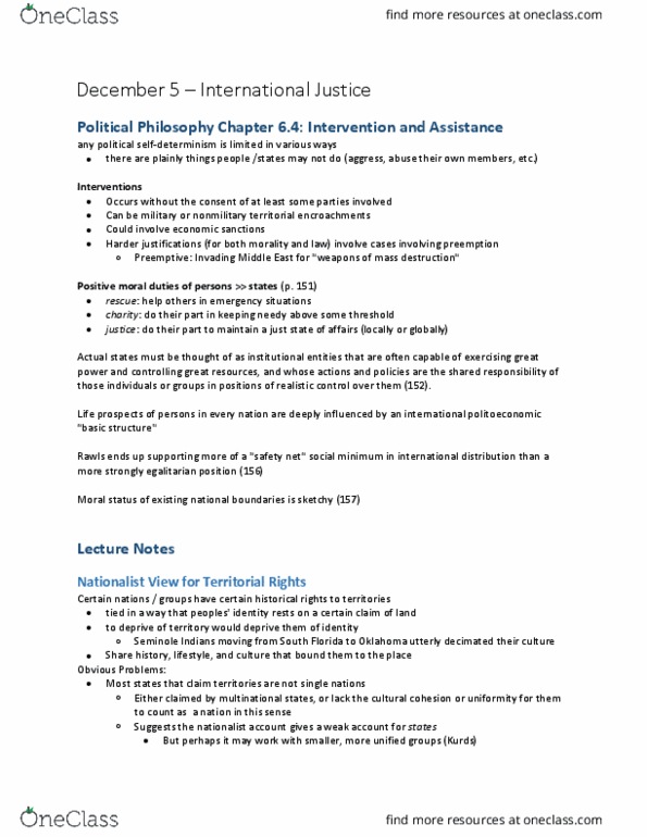 PHIL 2770 Lecture Notes - Lecture 28: Presupposition, John Locke, Palestinians thumbnail