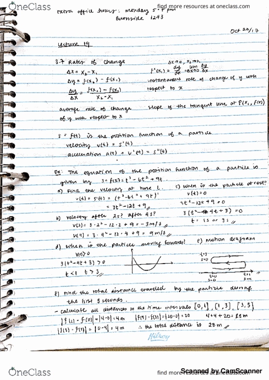 MATH 140 Lecture 19: Rates of Change thumbnail