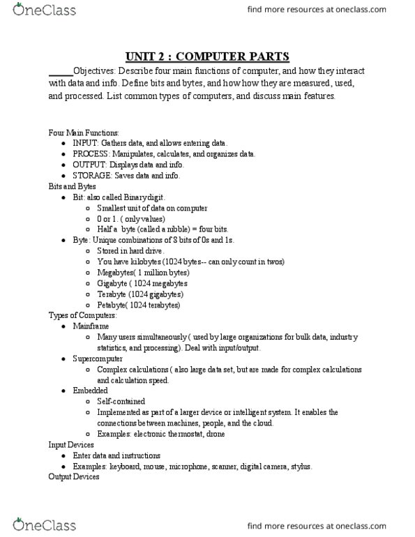 BTM 200 Lecture Notes - Lecture 2: Bluetooth, Jargon, Videotelephony thumbnail