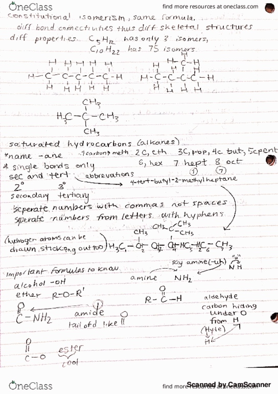 CHEM 112 Chapter Molecular Orbital Theory, Surface Tension, Organic Chemistry: Most important ideas from Chem 112 thumbnail