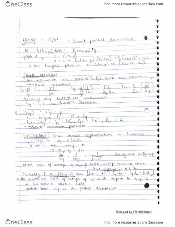 MATH 53 Lecture 6: Lecture 6 notes thumbnail