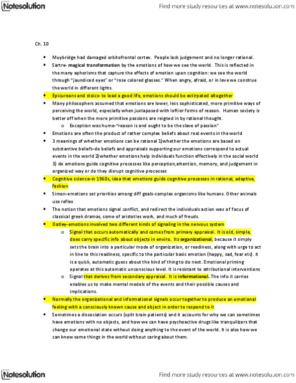 PSY100H1 Chapter Notes -Orbitofrontal Cortex, Selective Perception, Epicureanism thumbnail