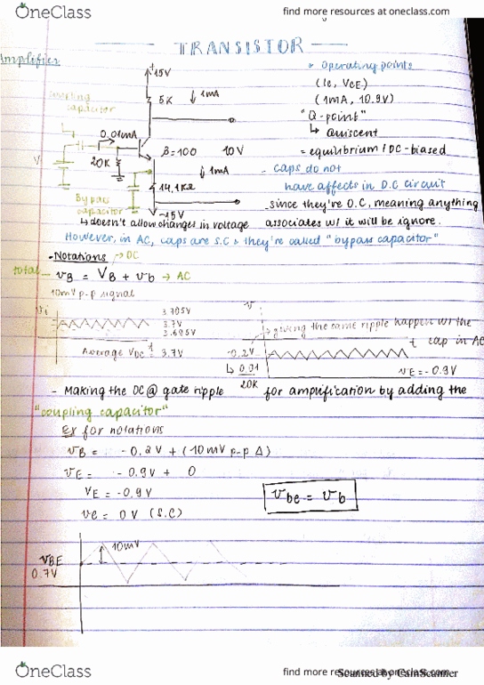 PROCTECH 2EE3 Lecture 7: BJT - Amplifier thumbnail