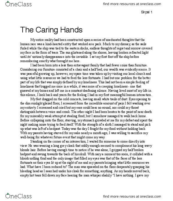 GEOG 1F90 Lecture 3: The Caring Hands thumbnail