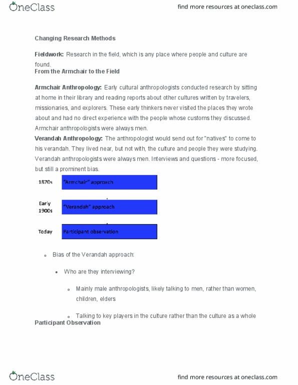 ANT102H5 Chapter Notes - Chapter 2: Quantitative Research, Institutional Review Board, Qualitative Property thumbnail