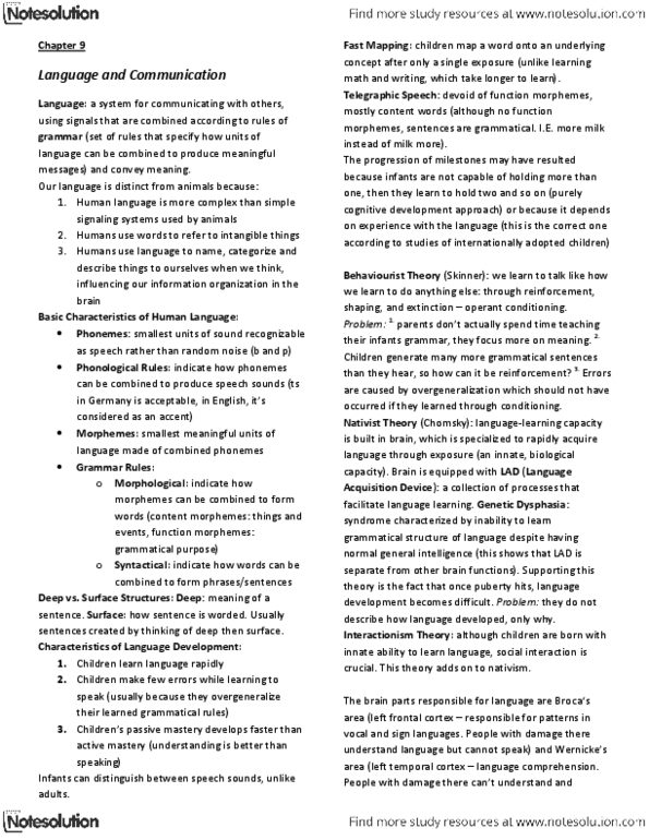 PSYA02H3 Chapter Notes -Wechsler Adult Intelligence Scale, Frontal Lobe, Function Word thumbnail