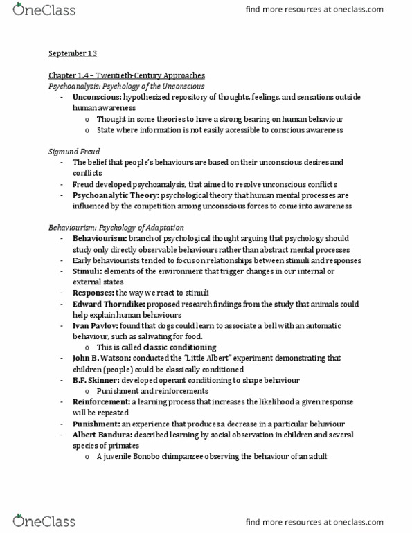 PS102 Lecture Notes - Lecture 1: Social Neuroscience, Abraham Maslow, Cognitive Psychology thumbnail