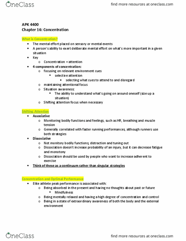 APK-4400 Lecture Notes - Lecture 12: Situation Awareness thumbnail