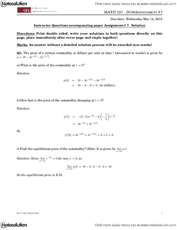 MATH 157 Lecture Notes - Solution Process, Economic Equilibrium, Carbon-14 thumbnail