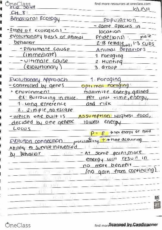 PCB 3044 Lecture Notes - Lecture 9: Lur, Colu, Horse Length thumbnail
