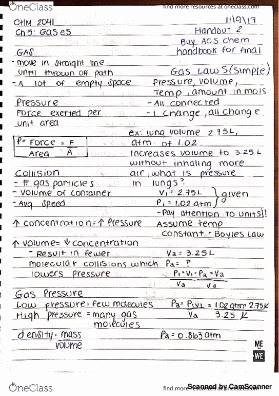 CHM 2041 Lecture Notes - Lecture 17: Tvos, Horse Length, Intelligence Quotient thumbnail