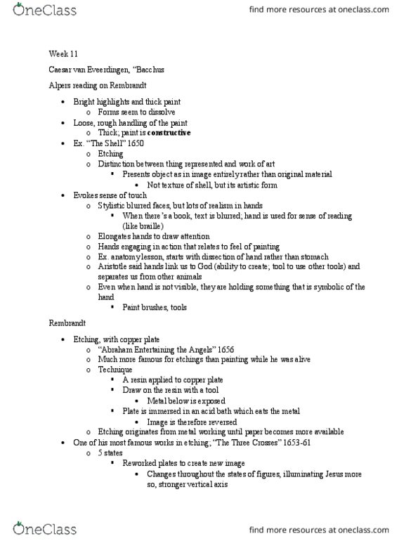 FAH279H5 Lecture Notes - Lecture 11: Flattening, Hard And Soft Light, Stereotype thumbnail