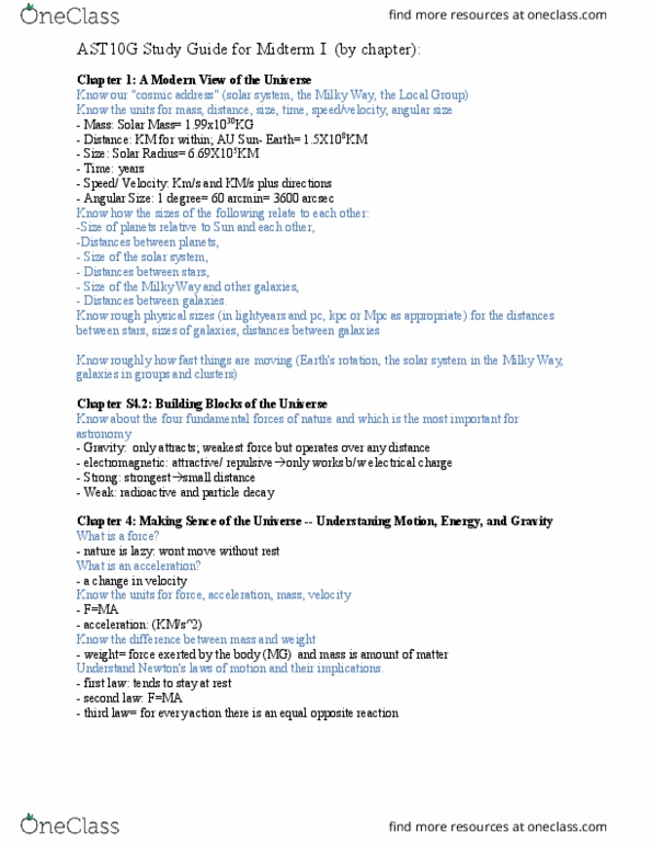 AST 10G Lecture Notes - Lecture 15: Particle Decay, Angular Diameter, Solar Mass thumbnail