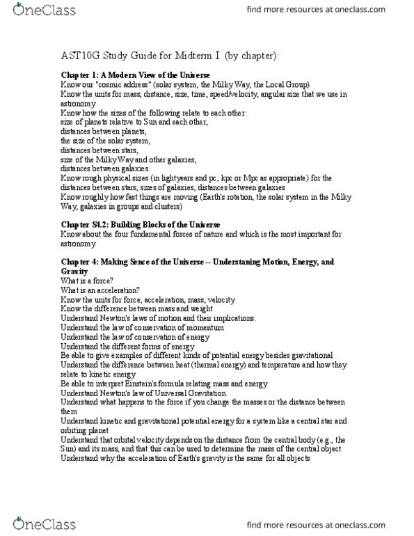 AST 10G Lecture Notes - Lecture 38: Electromagnetic Spectrum, Angular Diameter, Parsec thumbnail