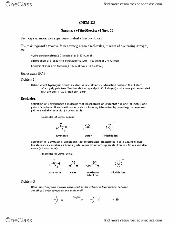 CHEM 233 Lecture 7: 07Sept20 thumbnail