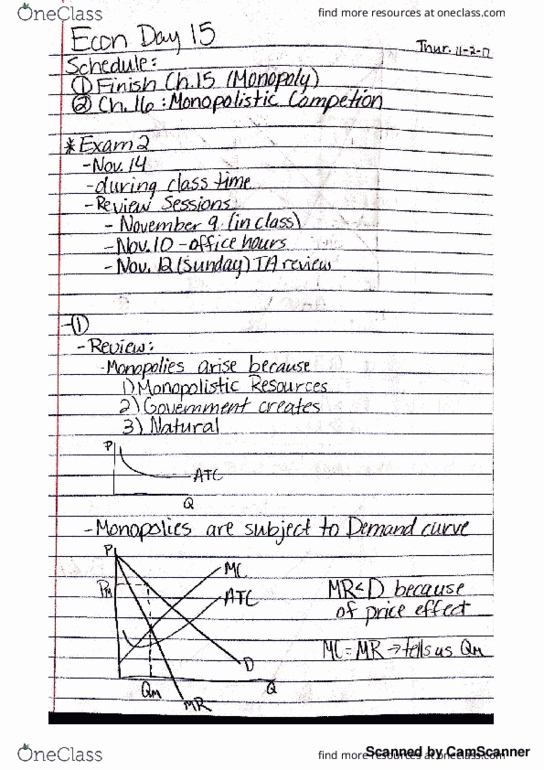 ECON 101 Lecture 15: Econ Day 15 thumbnail